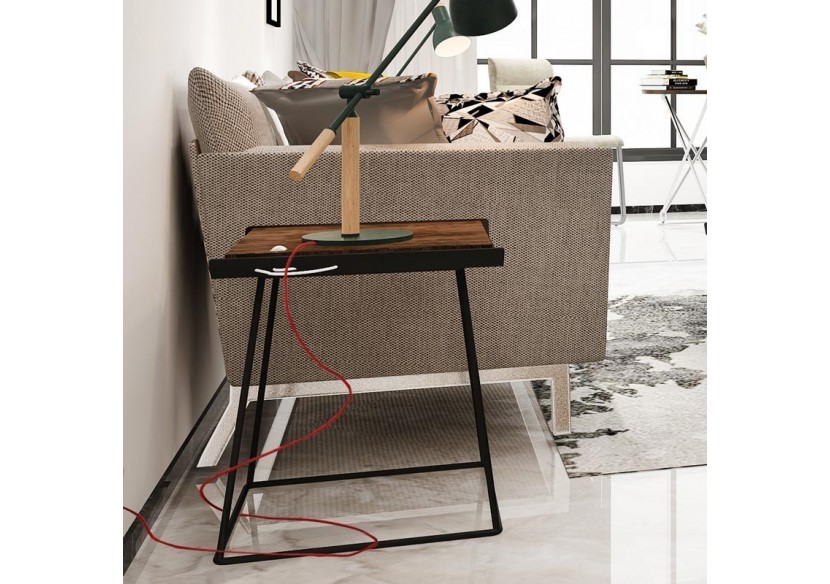 Câble rond enrobé de coton Rouge - LN001-RO - Barcelona LED