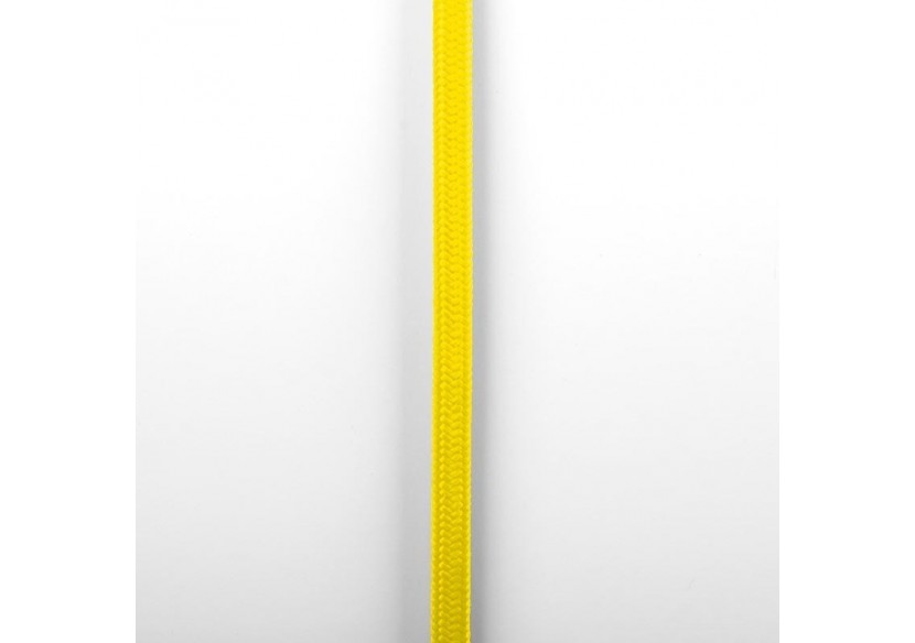 Câble rond enrobé de coton jaune agrume - LN001-AC - Barcelona LED