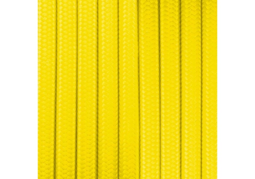 Câble rond enrobé de coton jaune agrume - LN001-AC - Barcelona LED