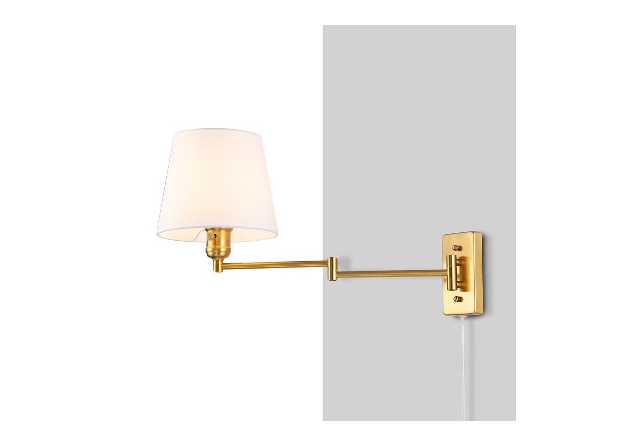 Applique murale avec bras articulé et prise "Clark" - E27 - L3066-EU-DO - Barcelona LED