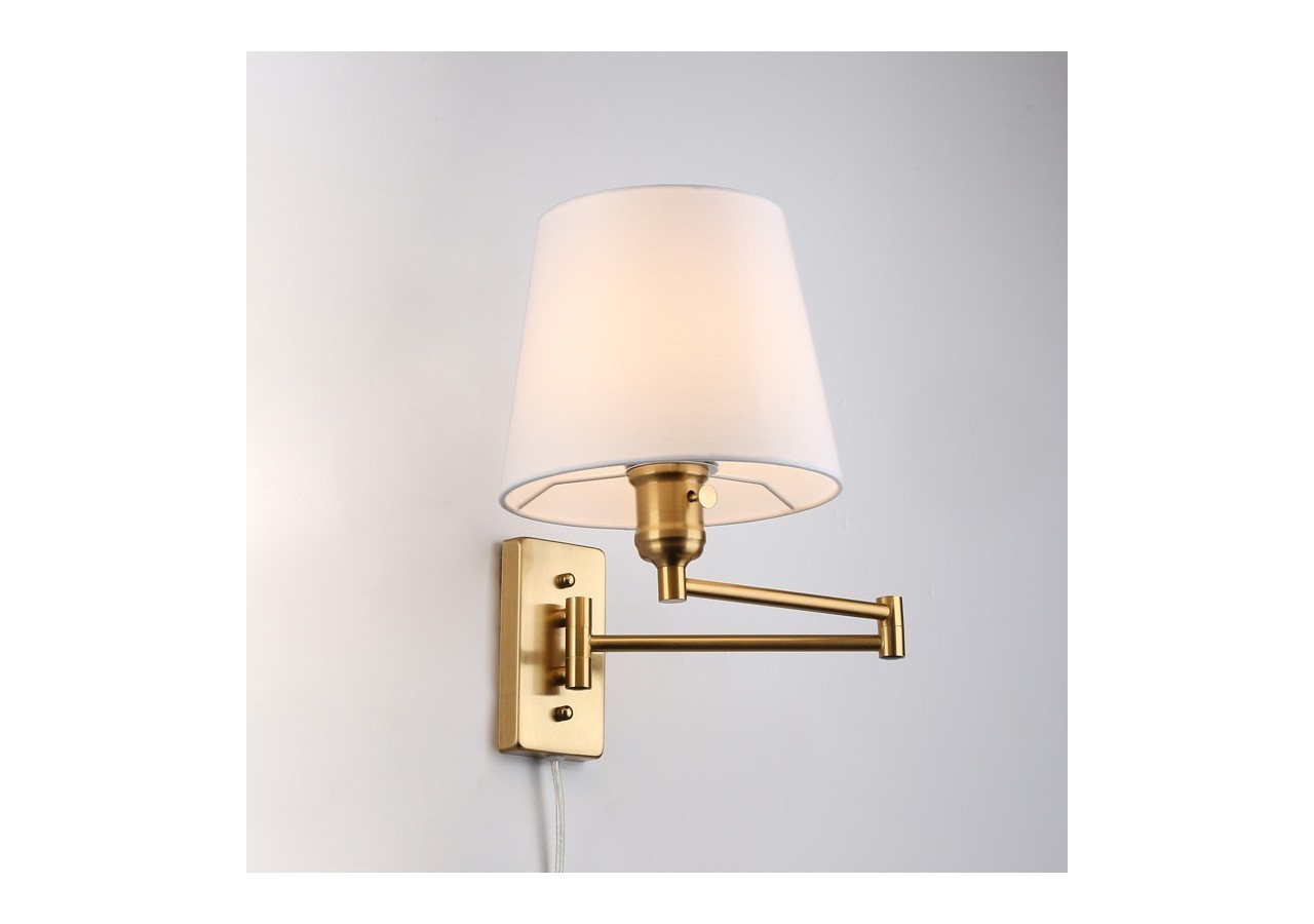 Applique murale avec bras articulé et prise "Clark" - E27 - L3066-EU-DO - Barcelona LED