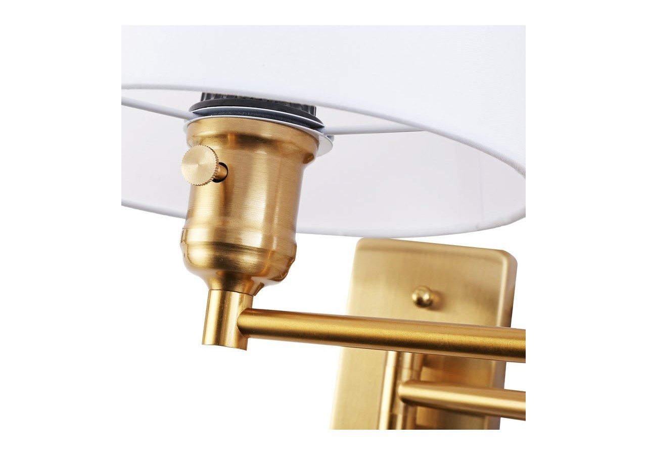 Applique murale avec bras articulé et prise "Clark" - E27 - L3066-EU-DO - Barcelona LED