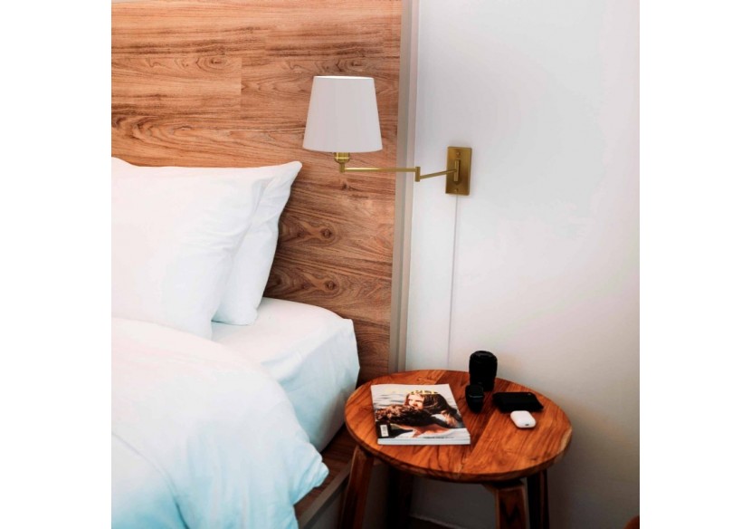 Applique murale avec bras articulé et prise "Clark" - E27 - L3066-EU-DO - Barcelona LED