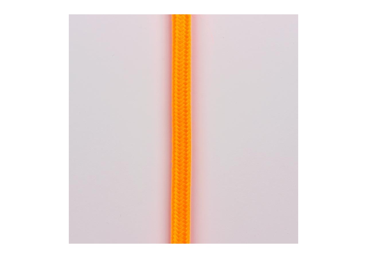 Câble rond enrobé de coton Orange Citrus - LN001-NF - Barcelona LED