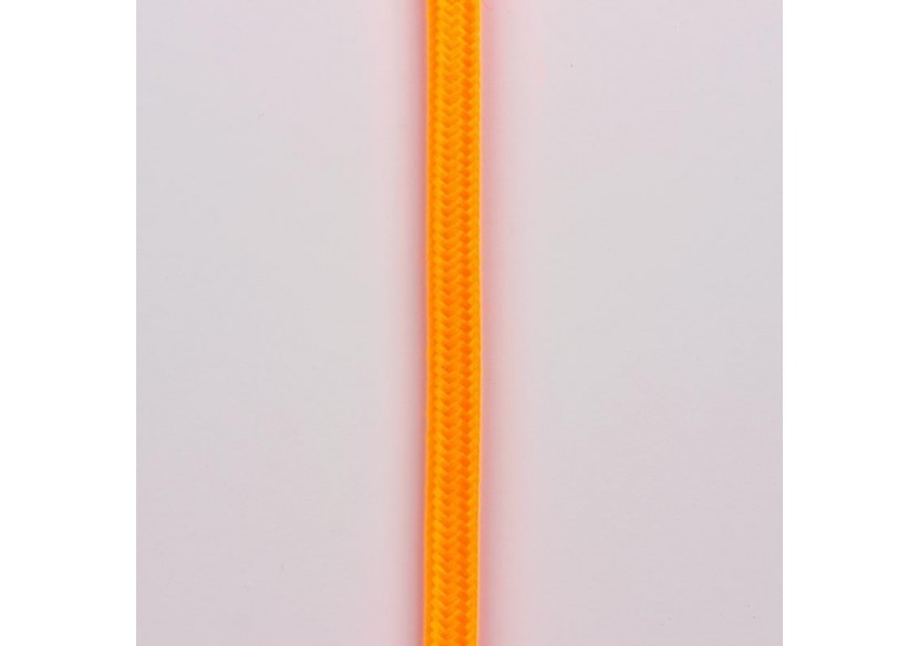 Câble rond enrobé de coton Orange Citrus - LN001-NF - Barcelona LED