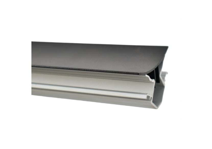 Profilé en aluminium avec double éclairage pour ruban LED, spécial coins. - BPERFALP191-N - Barcelona LED