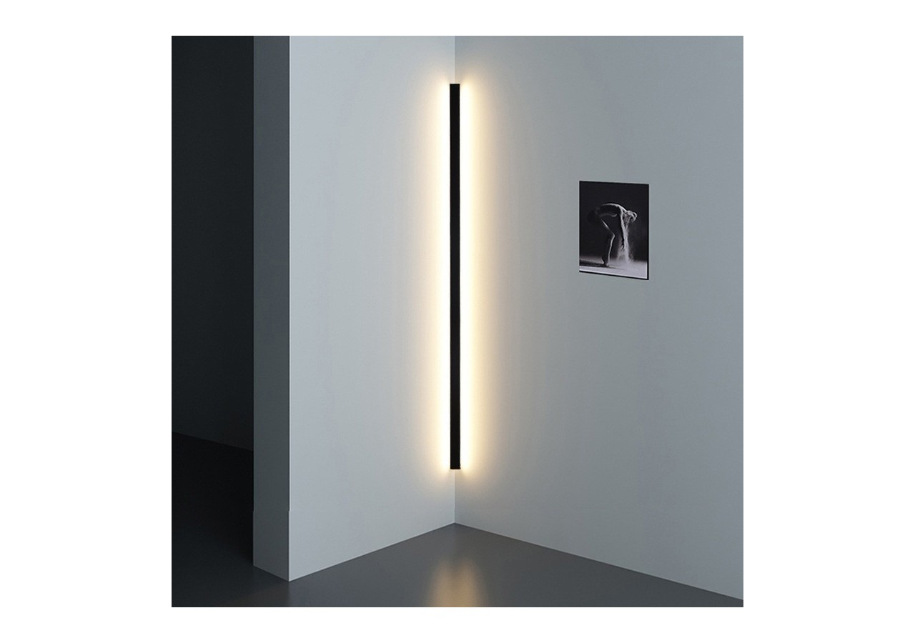 Profilé en aluminium avec double éclairage pour ruban LED, spécial coins. - BPERFALP191-N - Barcelona LED