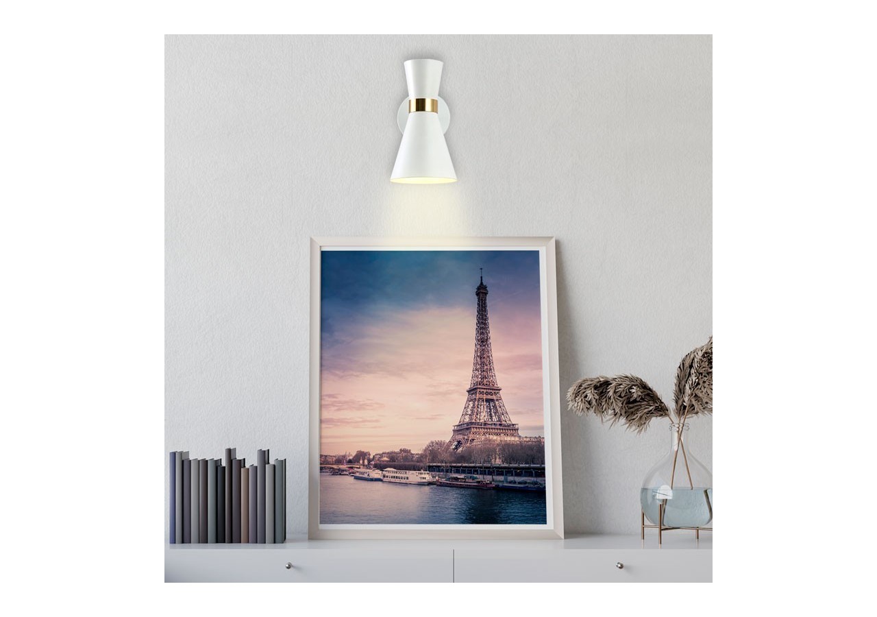 Applique murale de style scandinave "Melissa" 29x25cm - LN3009-BD - Barcelona LED