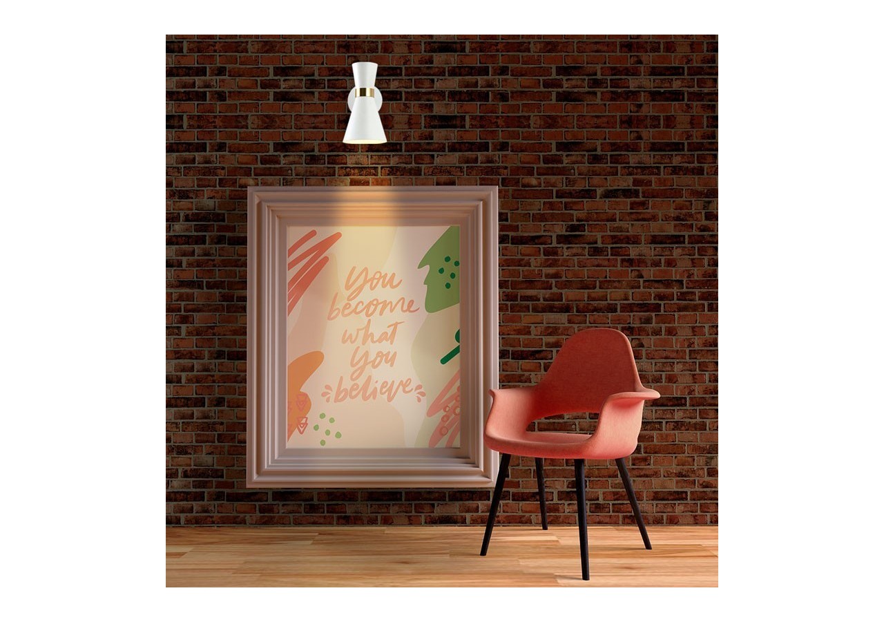 Applique murale de style scandinave "Melissa" 29x25cm - LN3009-BD - Barcelona LED