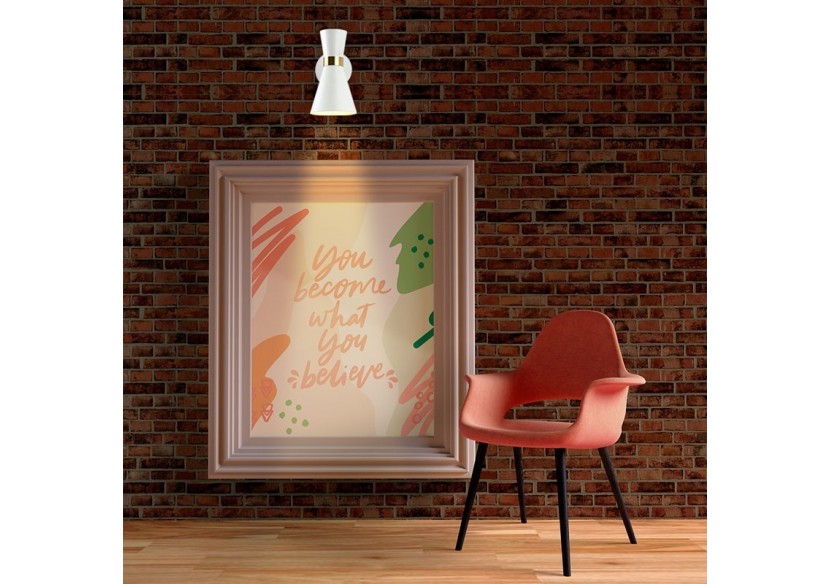 Applique murale de style scandinave "Melissa" 29x25cm - LN3009-BD - Barcelona LED