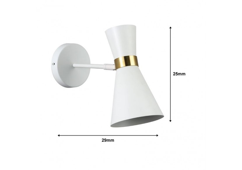 Applique murale de style scandinave "Melissa" 29x25cm - LN3009-BD - Barcelona LED