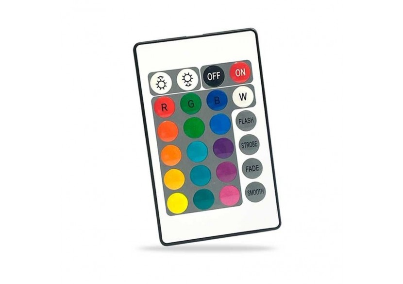 Contrôleur de bande LED RGB 2 Amp par canal, télécommande IR 24 touches - B1603 - Barcelona LED