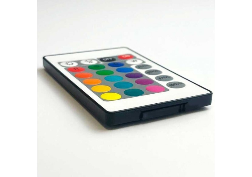 Contrôleur de bande LED RGB 2 Amp par canal, télécommande IR 24 touches - B1603 - Barcelona LED