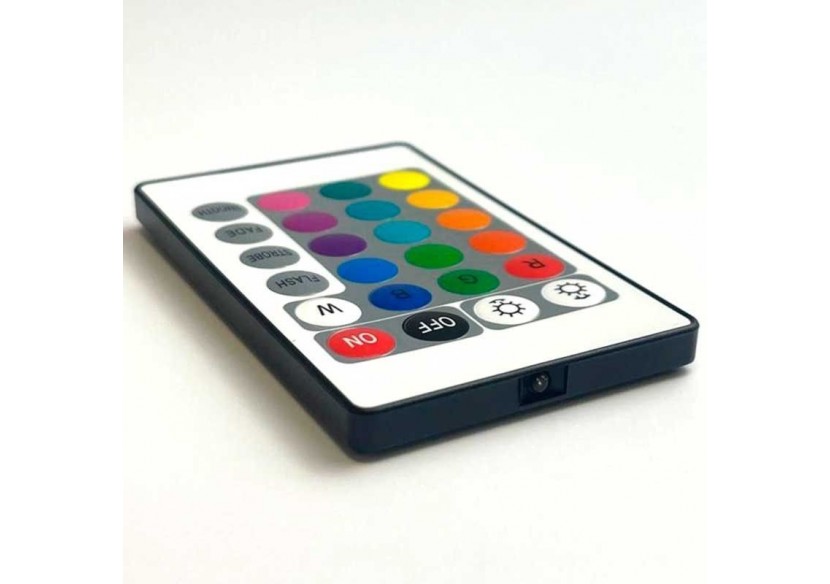 Contrôleur de bande LED RGB 2 Amp par canal, télécommande IR 24 touches - B1603 - Barcelona LED