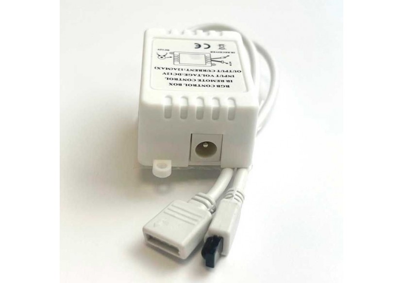 Contrôleur de bande LED RGB 2 Amp par canal, télécommande IR 24 touches - B1603 - Barcelona LED