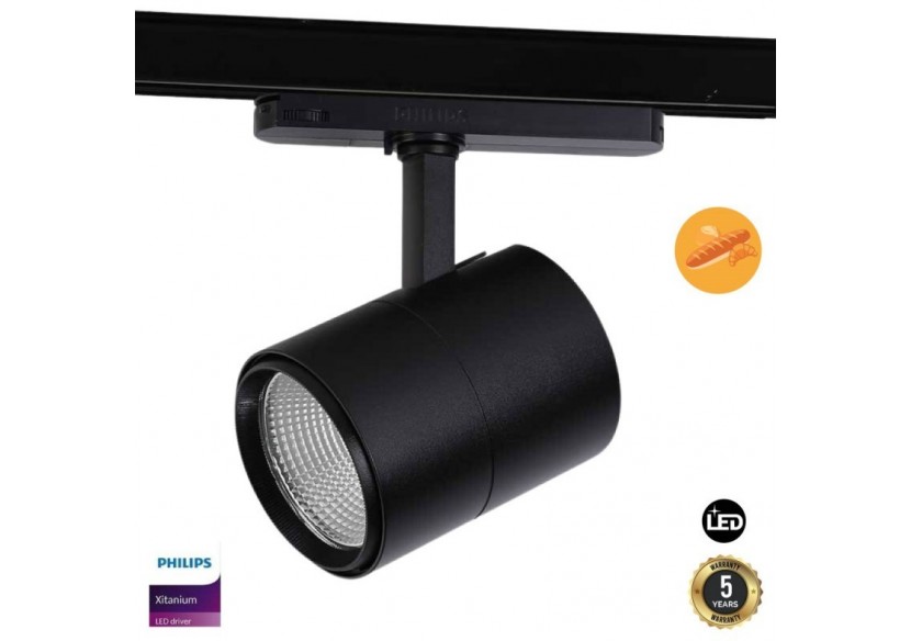 Spot LED triphasé de 30W spécialement conçu pour les boulangeries - B00591-N-PAN - Barcelona LED Spot LED triphasé de 30W spécialement conçu pour les boulangeries - B00591-N-PAN - Barcelona LED