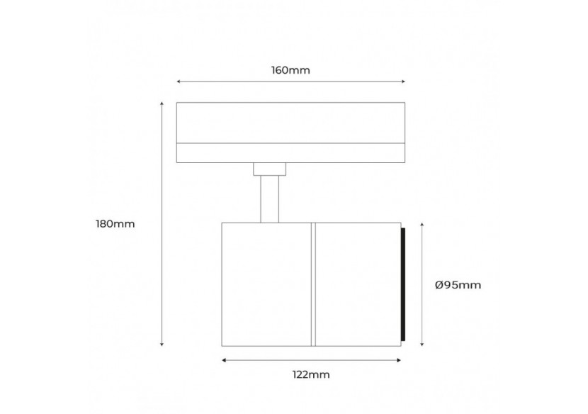 Spot LED triphasé 30W spécial poissons et fruits de mer - B00591-B-PES - Barcelona LED