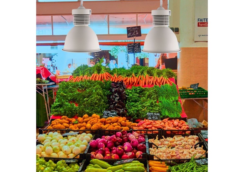 Cloche LED 36W spéciale fruits, légumes et épiceries - B8710-B-FYV - Barcelona LED Cloche LED 36W spéciale fruits, légumes et épiceries - B8710-B-FYV - Barcelona LED