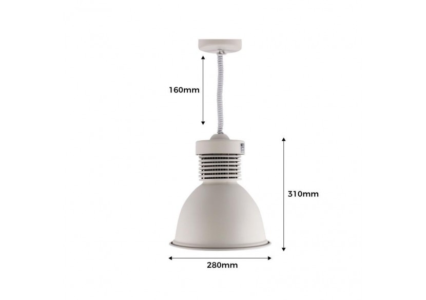 Cloche LED 36W spéciale fruits, légumes et épiceries - B8710-B-FYV - Barcelona LED Cloche LED 36W spéciale fruits, légumes et épiceries - B8710-B-FYV - Barcelona LED