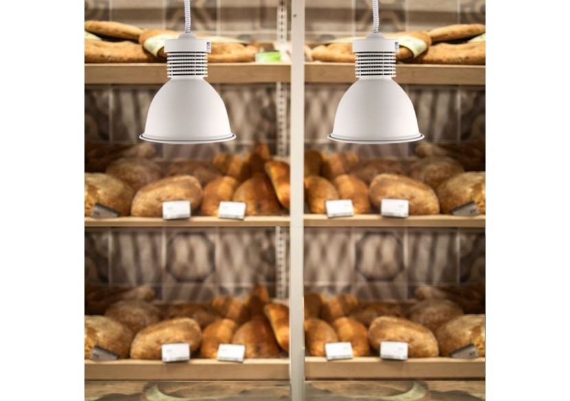 Cloche LED 36W spéciale boulangerie - B8710-B-PAN - Barcelona LED Cloche LED 36W spéciale boulangerie - B8710-B-PAN - Barcelona LED