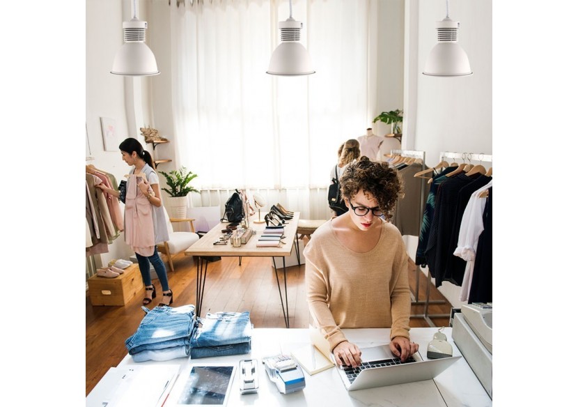 Cloche LED 36W spéciale mode et commerce de détail - B8710-B-RET - Barcelona LED