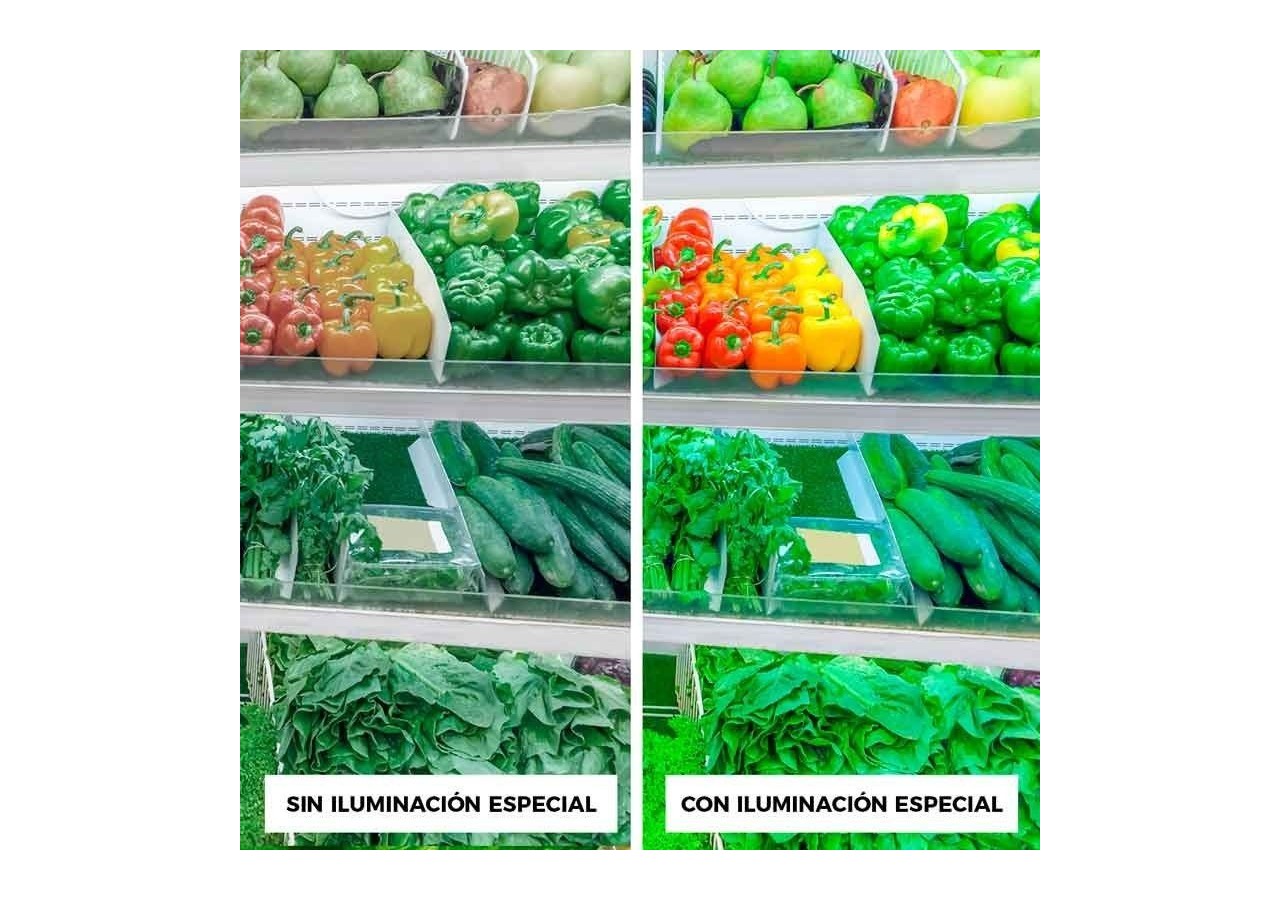 Cloche LED 36W spéciale pour les magasins de fruits et légumes - B8710-B-VER - Barcelona LED