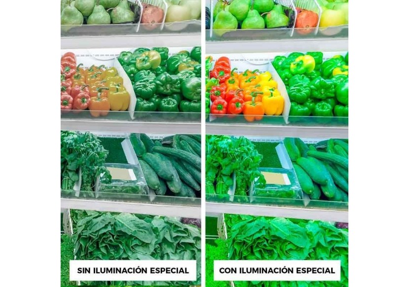 Cloche LED 36W spéciale pour les magasins de fruits et légumes - B8710-B-VER - Barcelona LED