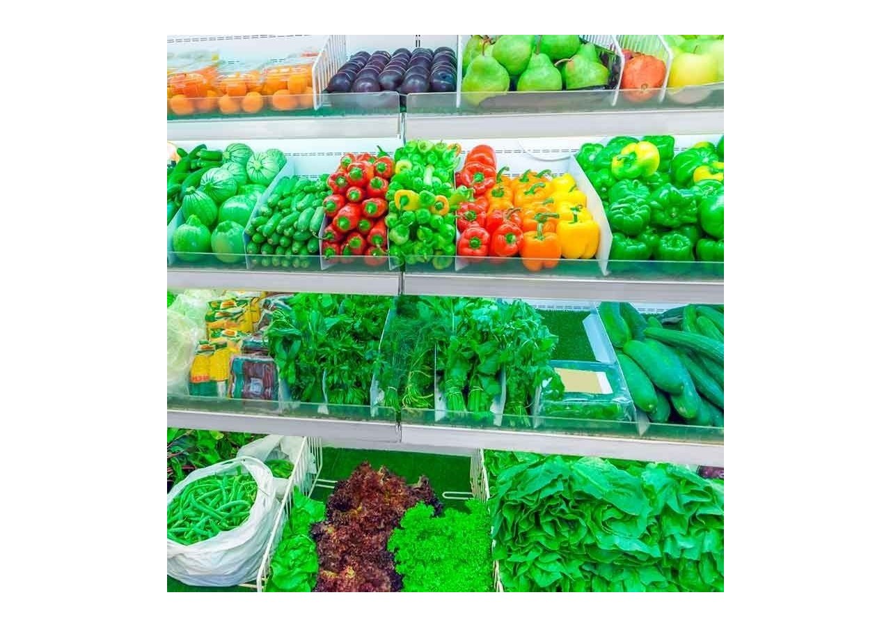 Cloche LED 36W spéciale pour les magasins de fruits et légumes - B8710-B-VER - Barcelona LED