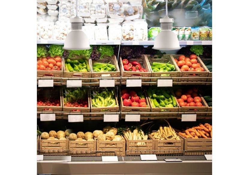 Cloche LED 36W spéciale pour les magasins de fruits et légumes - B8710-B-VER - Barcelona LED