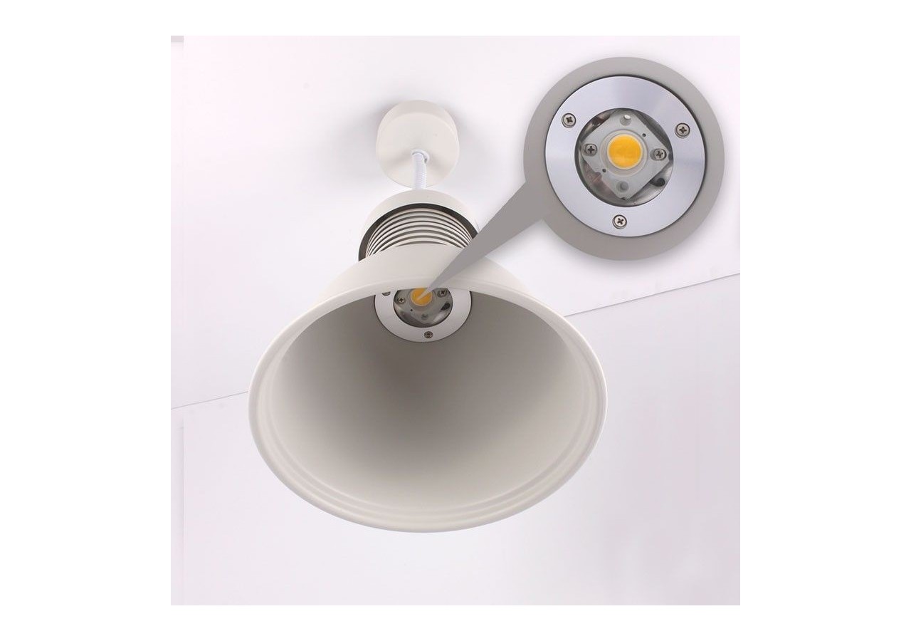 Cloche LED 36W spéciale pour les magasins de fruits et légumes - B8710-B-VER - Barcelona LED