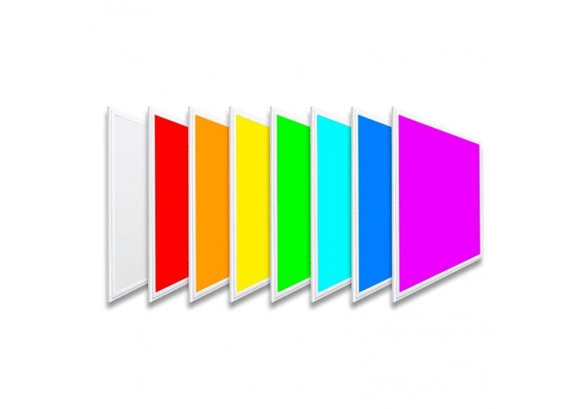 Panneau LED encastrable 60x60 WIFI SMART RGB / RGBW + CCT - 40W - Avec KIT de montage - B4295-RGBW - Barcelona LED