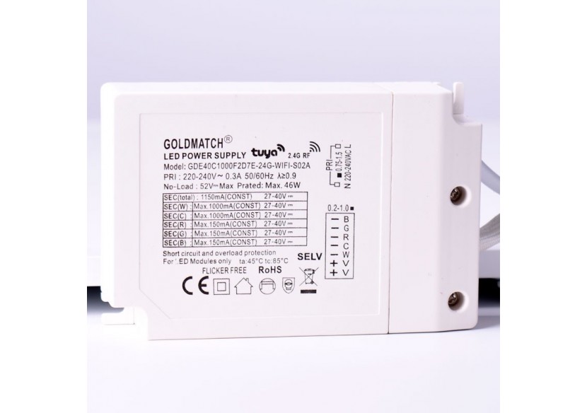 Panneau LED encastrable 60x60 WIFI SMART RGB / RGBW + CCT - 40W - Avec KIT de montage - B4295-RGBW - Barcelona LED