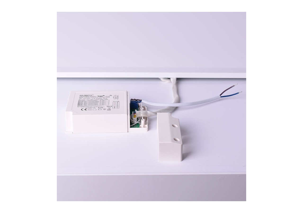 Panneau LED encastrable 60x60 WIFI SMART RGB / RGBW + CCT - 40W - Avec KIT de montage - B4295-RGBW - Barcelona LED