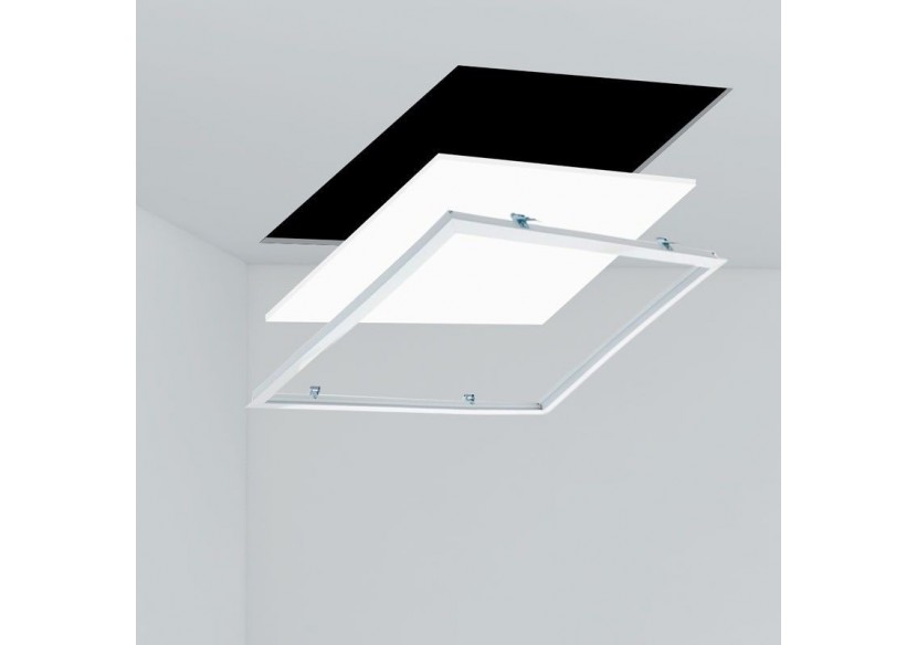 Panneau LED encastrable 60x60 WIFI SMART RGB / RGBW + CCT - 40W - Avec KIT de montage - B4295-RGBW - Barcelona LED