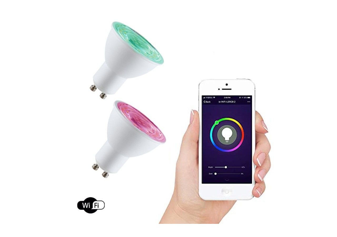 Ampoule LED Smart WIFI GU10 - RGBW + CCT - 5W - BW1-PAR16GU10-RGBCCT - Barcelona LED