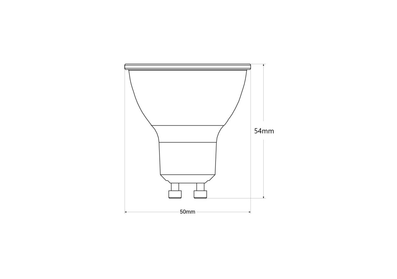 Ampoule LED Smart WIFI GU10 - RGBW + CCT - 5W - BW1-PAR16GU10-RGBCCT - Barcelona LED