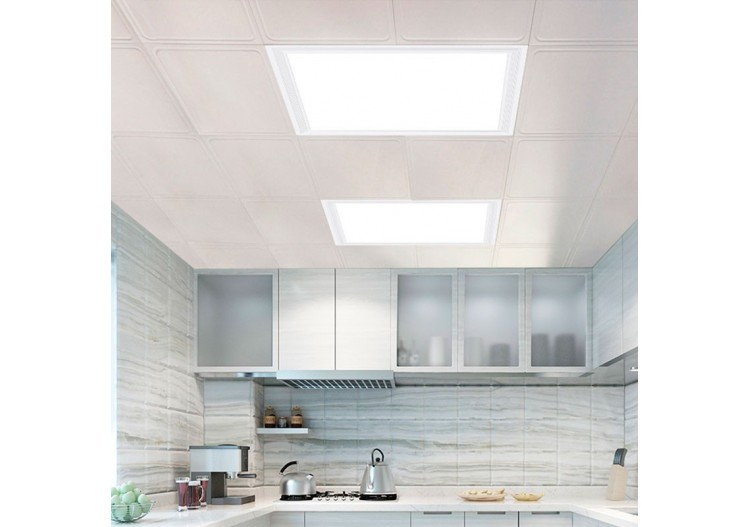 Panneau LED encastrable 60x60 - Driver OSRAM - 40W - UGR18 - CRI90 - Avec kit de montage - B4295-UGR18-BN - Barcelona LED 2