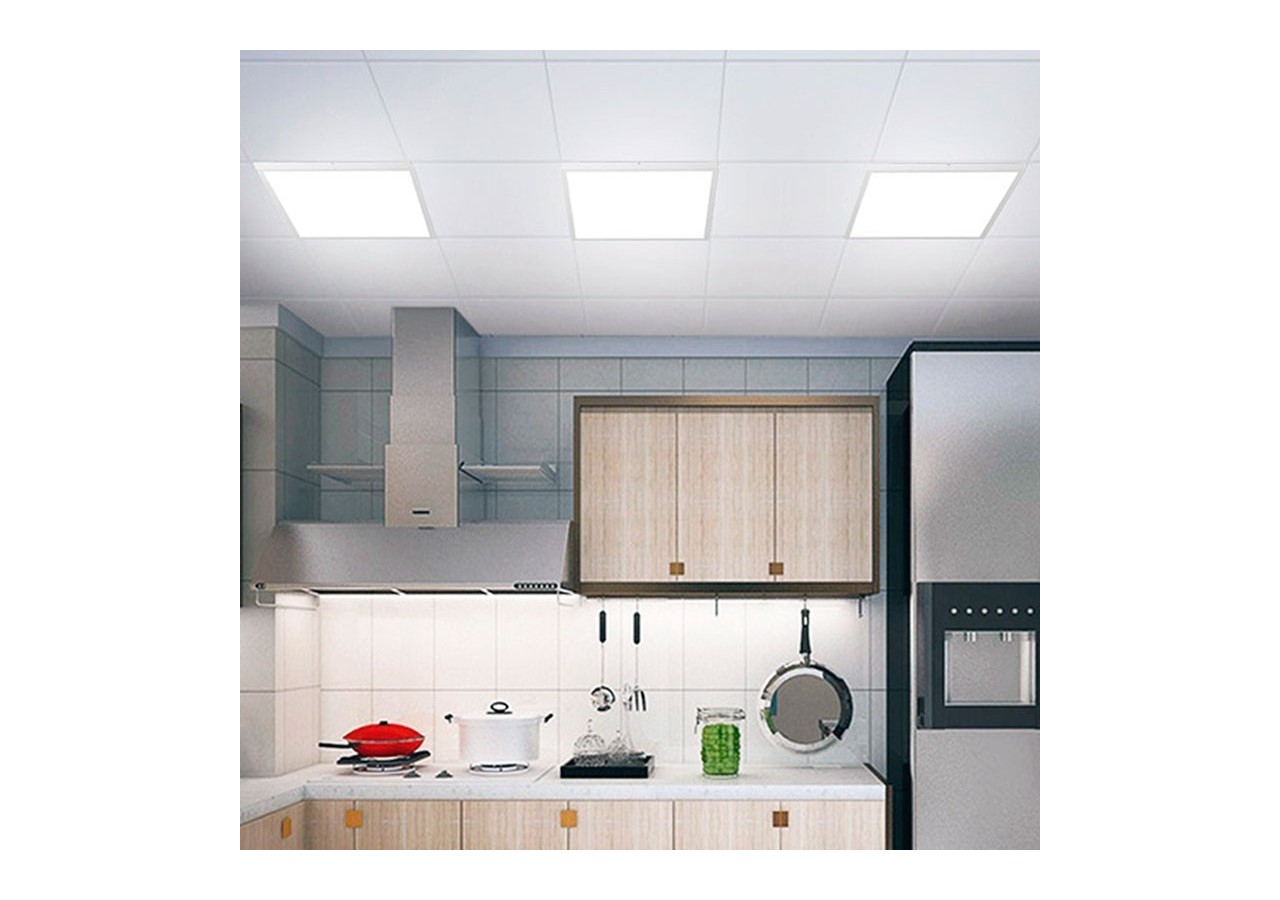 Panneau LED encastrable 60x60 - Driver OSRAM - 40W - UGR18 - CRI90 - Avec kit de montage - B4295-UGR18-BN - Barcelona LED