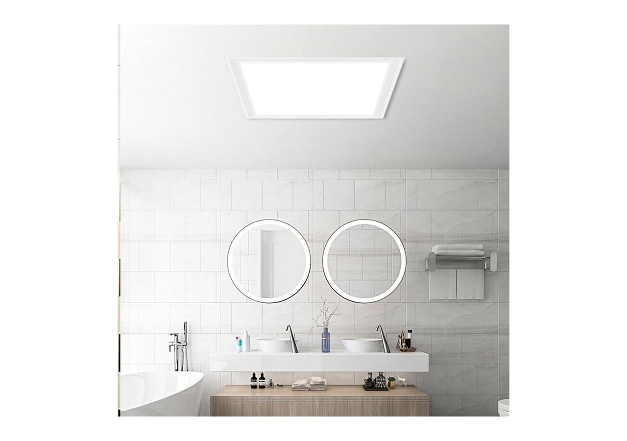 Panneau LED encastrable 60x60 - Driver OSRAM - 40W - UGR18 - CRI90 - Avec kit de montage - B4295-UGR18-BN - Barcelona LED