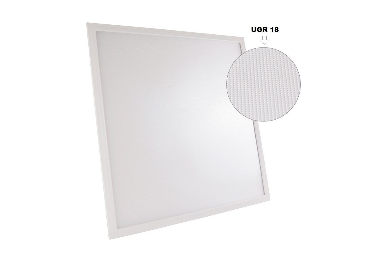 Panneau LED encastrable 60x60 - Driver OSRAM - 40W - UGR18 - CRI90 - Avec kit de montage - B4295-UGR18-BN - Barcelona LED