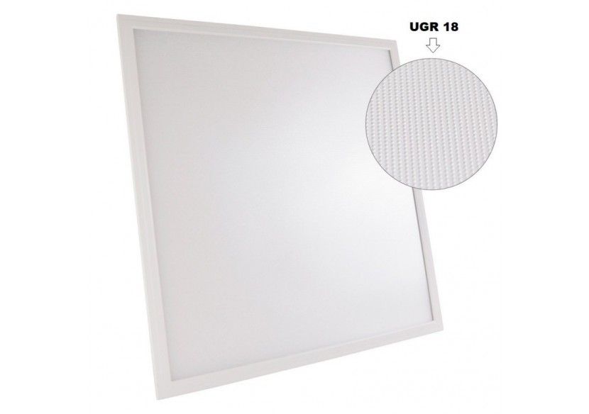 Panneau LED encastrable 60x60 - Driver OSRAM - 40W - UGR18 - CRI90 - Avec kit de montage - B4295-UGR18-BN - Barcelona LED