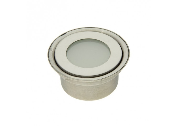 Spot encastrable au sol 0.5W 12V-DC IP67 diamètre 60x29,5mm 3000K - BA50010-BC - Barcelona LED