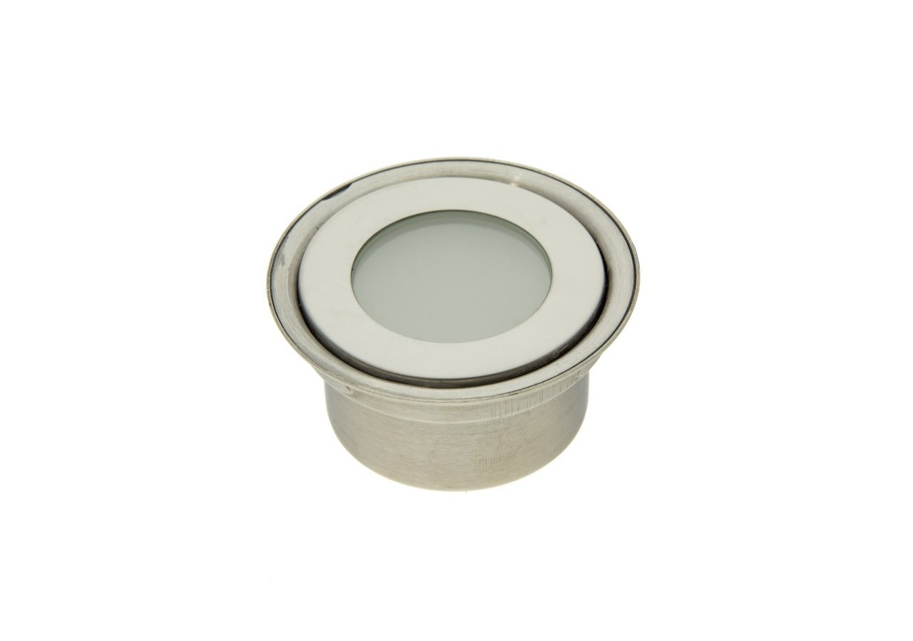 Spot encastrable au sol 0.5W 12V-DC IP67 diamètre 60x29,5mm 3000K - BA50010-BC - Barcelona LED