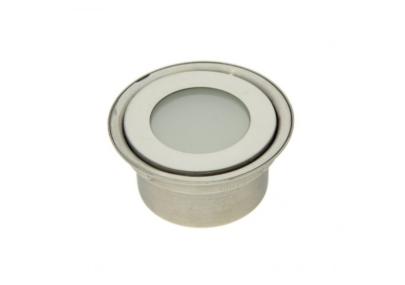 Spot encastrable au sol 0.5W 12V-DC IP67 diamètre 60x29,5mm 3000K - BA50010-BC - Barcelona LED