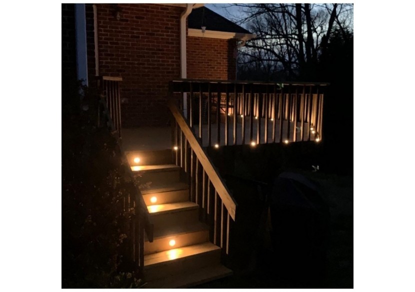 Spot encastrable au sol 0.5W 12V-DC IP67 diamètre 60x29,5mm 3000K - BA50010-BC - Barcelona LED