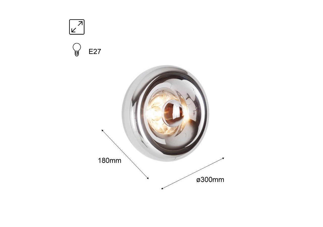 Applique murale design "Lips" - LC101-CR - Barcelona LED