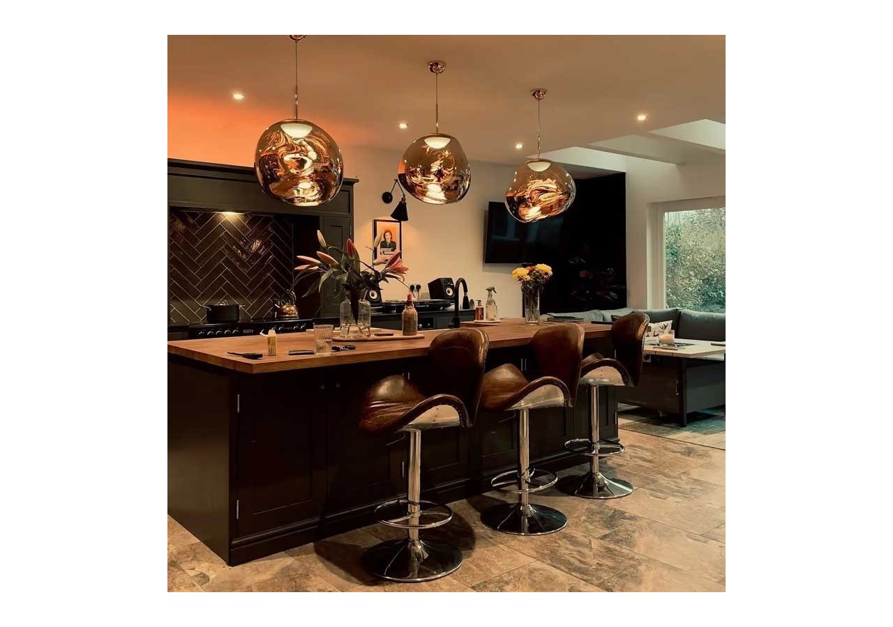 Suspension design en verre "Abril" - LC100-CO - Barcelona LED