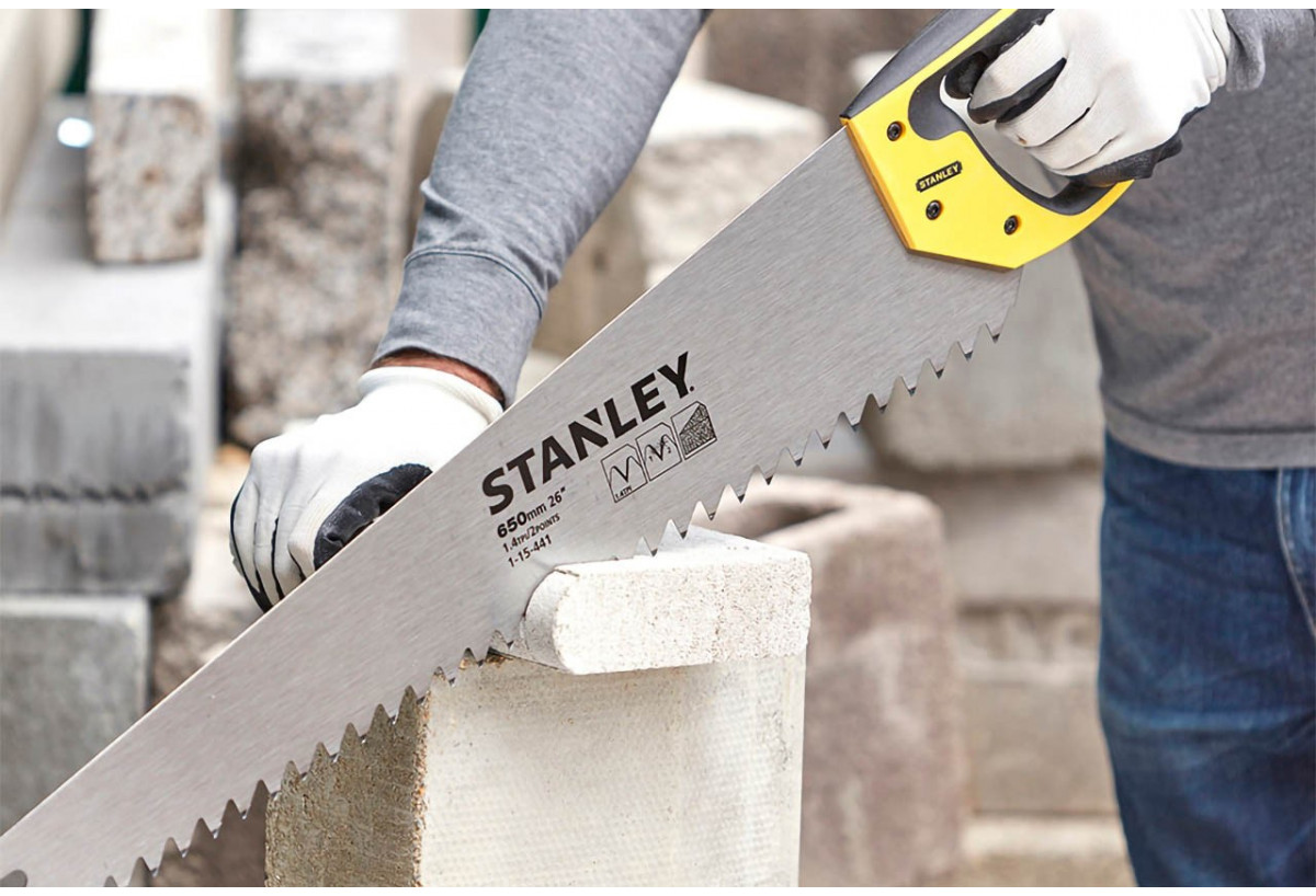Scie A Beton Cellulaire 650Mm - Stanley : Confort'Mat