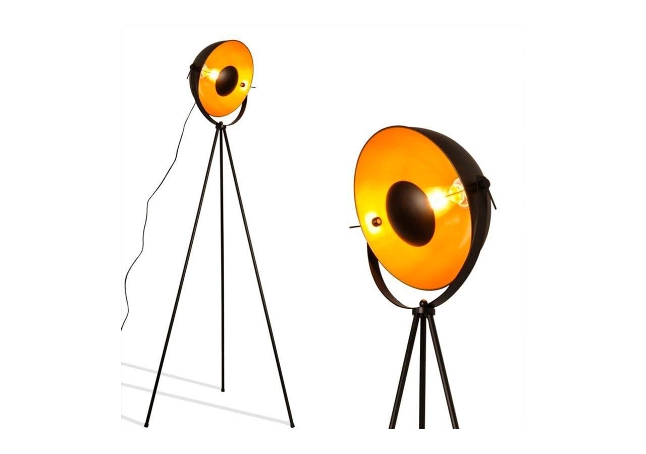 Lampadaire vintage avec trépied "Galilen" + ampoule RGBW + CCT WiFi - 9W - LV428-RGB-WIFI - Barcelona LED