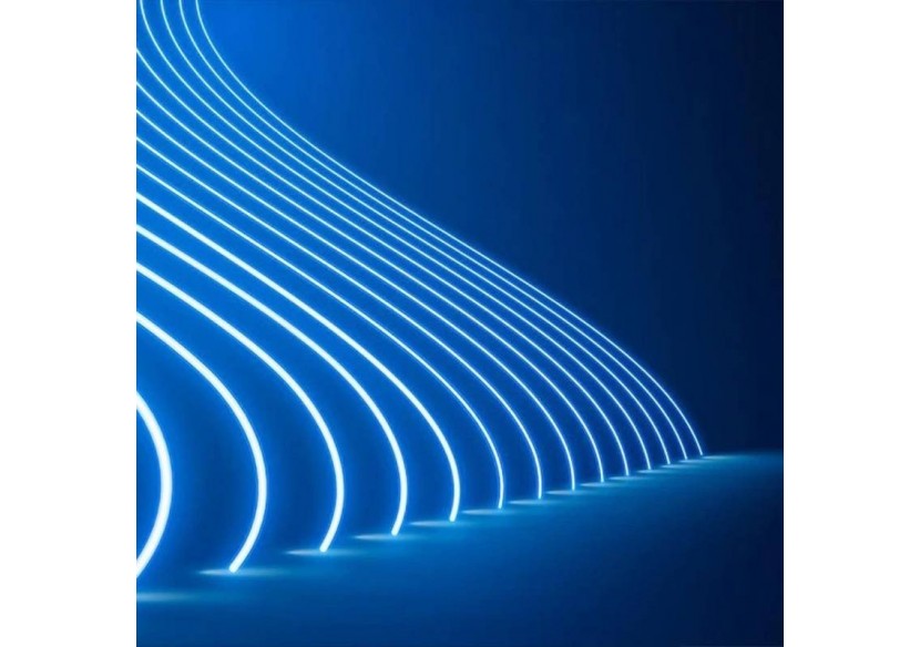 Néon LED flexible 24V DC-12x12mm-10 mètres-Kit complet-11W/m-IP67-Courbure verticale - N1212-10M-AZ - Barcelona LED